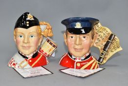 TWO ROYAL DOULTON CHARACTER JUGS EXCLUSIVE TO INTERNATIONAL COLLECTORS CLUB, comprising North