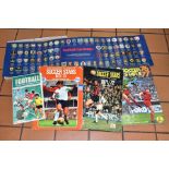 A QUANTITY OF F.K.S. THE WONDERFUL WORLD OF SOCCER STARS PICTURE STAMP ALBUMS, 1971/72, 1972/73