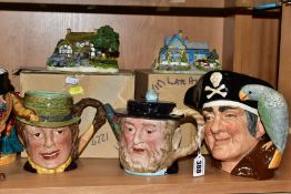 A GROUP OF ROYAL DOULTON, BESWICK AND OTHER CERAMICS, including a Royal Doulton Long John Silver