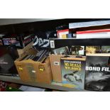 FILM AND MUSIC EPHEMERA, a large collection of books, magazines, CD's, DVD's, etc, mostly concerning