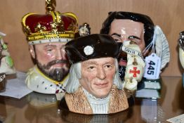 THREE ROYAL DOULTON LIMITED EDITION CHARACTER JUGS, exclusively for International Collectors Club,