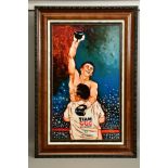 TODD WHITE (AMERICA 1969) 'VICTORY' a portrait of boxing champion Gennady Golovkin, limited