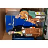 TWO ROYAL DOULTON FIGURES FOR INTERNATIONAL COLLECTORS CLUB, comprising boxed 'The Auctioneer'