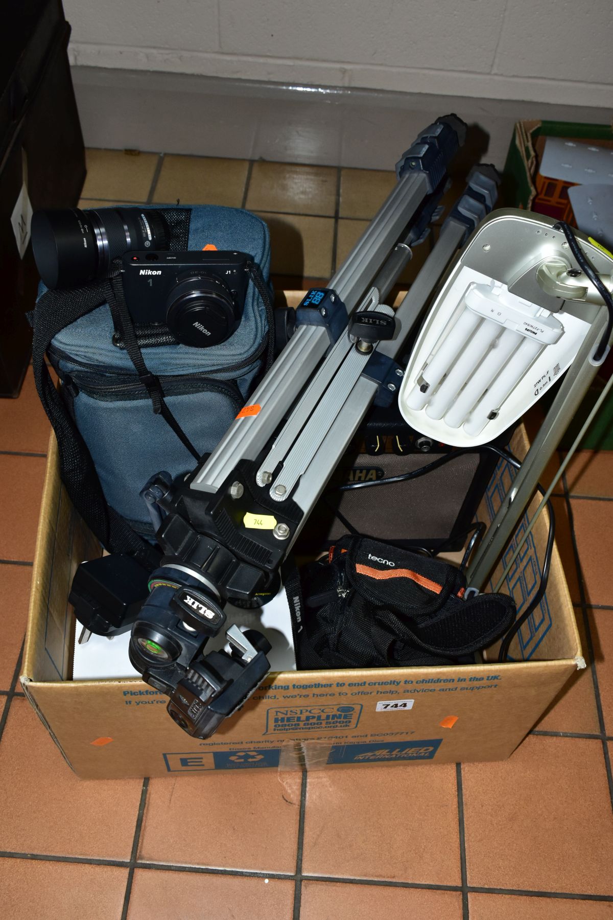 PHOTOGRAPHIC EQUIPMENT etc comprising a Nikon 1J1 mirrorless camera kit consisting of camera body