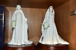 TWO COALPORT LIMITED EDITION FIGURES, comprising 'The Queen', no 2032/7500, (CW 130) and 'Queen