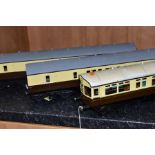 A FINESCALE BRASS COM FOR TOWER MODELS GAUGE 1 G.W.R. AUTOCOACH, some very minor damage, wear to