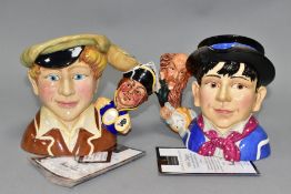 TWO ROYAL DOULTON LIMITED EDITION CHARACTER JUGS EXCLUSIVE TO INTERNATIONAL COLLECTORS CLUB,