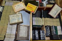 MAGIC LANTERN SLIDES/PHOTOGRAPHIC NEGATIVES, a large collection of over six hundred slides and