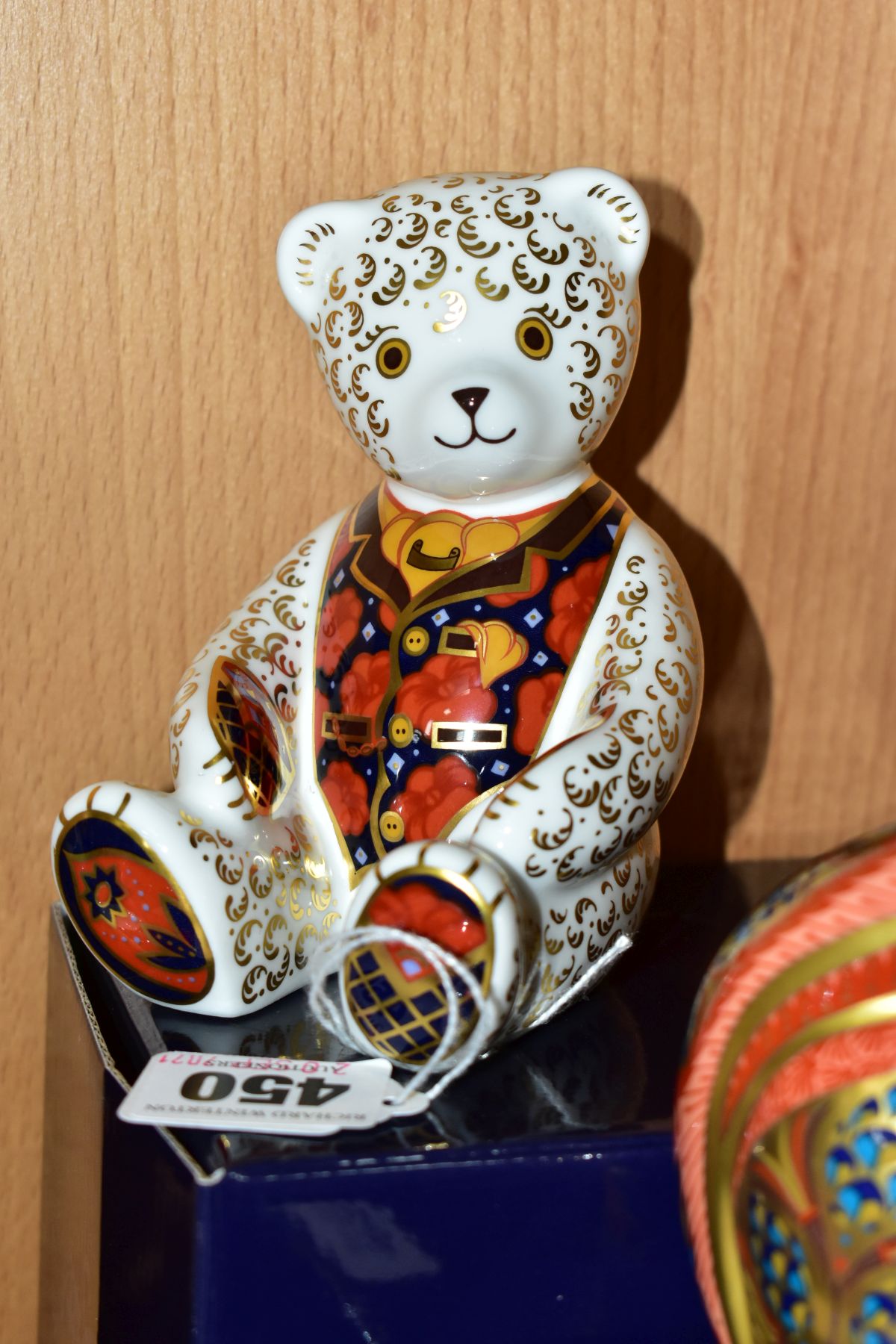 THREE BOXED ROYAL CROWN DERBY PAPERWEIGHTS, comprising Debonair Bear (Julie Towell 1998 to base), - Image 4 of 7