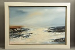 LYNNE TIMINGTON (BRITISH CONTEMPORARY) 'NYKOBING', a Danish coastal landscape, signed bottom