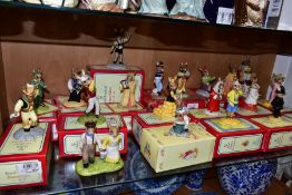 TWENTY ROYAL DOULTON BUNNYKINS FIGURES, mostly boxed mentioned when not, comprising Collector