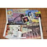 POSTERS / POP & ROCK MEMORABILIA, music posters comprise two Hawkwind posters, Road Hawks and Silver