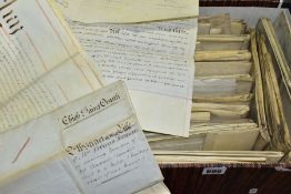 INDENTURES. A Collection of approximately seventy five articles dating from the early 1800's