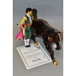 A BOXED LIMITED EDITION ROYAL DOULTON CLASSICS FIGURE GROUP, Matador and Bull HN4566 No0137/250,