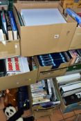 BOOKS & EPHEMERA, a Large Collection in 13 Boxes. Box 1 includes 60+ Air Show, RAF Show Magazines