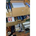 BOOKS & EPHEMERA, a Large Collection in 13 Boxes. Box 1 includes 60+ Air Show, RAF Show Magazines