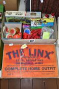 A BOXED THE 'LINX' EVERYBODY'S STEEL REPAIR AND CONSTRUCTIONAL PLATES SET, size 7, unused as box