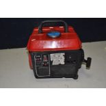 A 950 BRUSHLESS PETROL GENERATOR 240v and 12v output (engine pulls freely but hasn't been started)