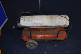 AN ANDREWS VINTAGE KEROSENE SPACE HEATER (spares or repairs) (PAT fail due to loose cabling so