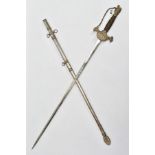 AN ANTIQUE KNIGHTS OF PYTHIAS CEREMONIAL MASONIC SWORD, US made by 'Pittsburgh Uniform & Cap Co.