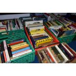 EIGHT BOXES OF BOOKS, containing approximately two hundred and thirty titles, subjects include