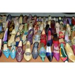 A COLLECTION OF APPROXIMATELY NINETY 'JUST THE RIGHT SHOE' RESIN SHOES, no boxes, various designs