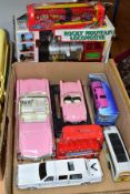 A QUANTITY OF ASSORTED MODERN DIECAST VEHICLES, to include 1/18 scale Maisto Cadillac Eldorado (sd),