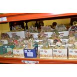 FORTY FOUR LILLIPUT LANE SCULPTURES FROM THE MIDLANDS COLLECTION, all boxed except for one, all with