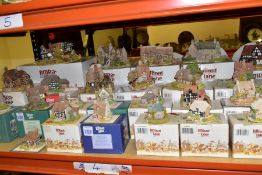 FORTY FOUR LILLIPUT LANE SCULPTURES FROM THE MIDLANDS COLLECTION, all boxed except for one, all with
