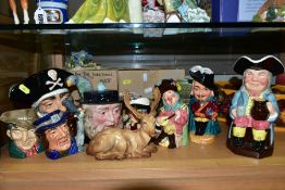 A GROUP OF ROYAL DOULTON, BESWICK AND OTHER CERAMICS, including a Royal Doulton Long John Silver