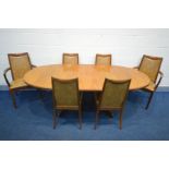 A G PLAN FRESCO TEAK EXTENDING DINING TABLE, extended length 209cm x closed length 161cm x depth