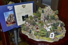A BOXED LIMITED EDITION LILLIPUT LANE SCULPTURE, Coniston Crag L2169, No 0714/3000, with certificate