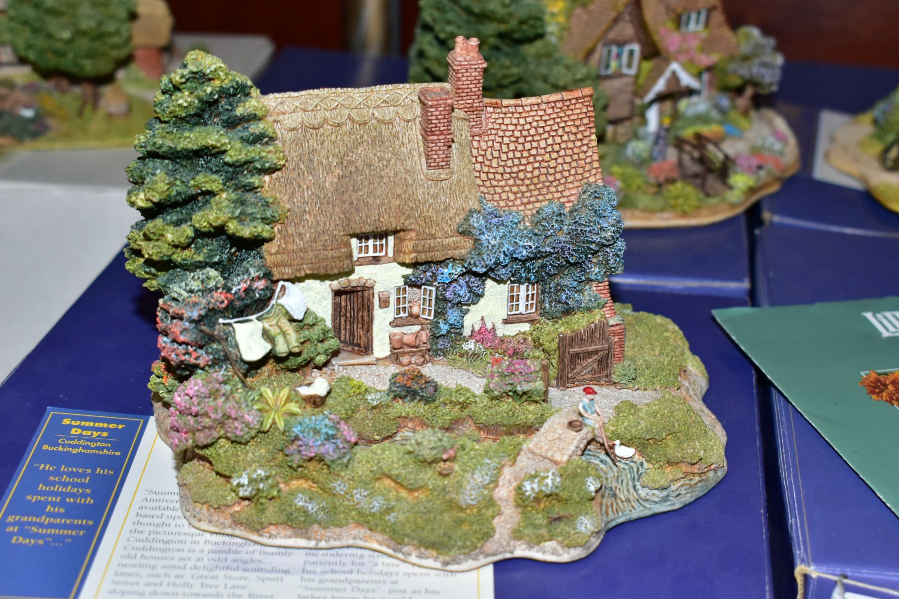 SEVEN BOXED LILLIPUT LANE ANNIVERSARY SCULPTURES, all with deeds and some leaflets, comprising - Image 7 of 8