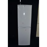 A HOTPOINT FRIDGE FREEZER 55cm wide x 174cm high (PAT pass and working at 5 and -19 degrees)