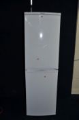 A HOTPOINT FRIDGE FREEZER 55cm wide x 174cm high (PAT pass and working at 5 and -19 degrees)