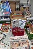 FOOTBALL EPHEMERA, a very large collection of football programmes (several hundred) mainly featuring