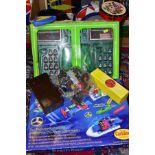 A QUANTITY OF ASSORTED TOYS, to include boxed Chad Valley Perma Football Stadium game, No. G501,