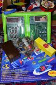 A QUANTITY OF ASSORTED TOYS, to include boxed Chad Valley Perma Football Stadium game, No. G501,