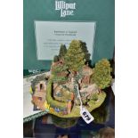 A BOXED LIMITED EDITION LILLIPUT LANE SCULPTURE, Tranquillity 813, No 1293/2500, with deeds,