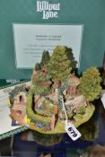 A BOXED LIMITED EDITION LILLIPUT LANE SCULPTURE, Tranquillity 813, No 1293/2500, with deeds,