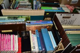 BOOKS & DVDs, approximately sixty titles to include Gardening, Food, History, Health, British Guides