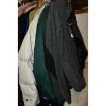 MENS COATS, JACKETS AND BAGS ETC, brands include BHS, Cotton Trader, Blue Harbour, Tayberry etc,