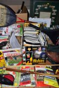 SPORTING EPHEMERA, PROGRAMMES, BOOKS, PRINTS, EQUIPMENT, a large collection of over 260 Football