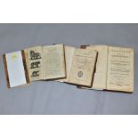 ANTIQUARIAN BOOKS, three titles comprising The Commentaries Upon The Aphorisms of Dr Herman