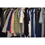 LADIES AND GENTS CLOTHING to include gents jackets and coats, brands include Skopes, Bladen, Four