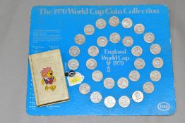 WORLD CUP, A World Cup Championship 1966 World Cup Willie Money Box, padded metal with key and a