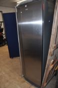 AN AEG SANTO LARDER FRIDGE with Stainless Steel door 181cm high (PAT pass and working at 0 degrees)