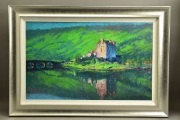 ROLF HARRIS (AUSTRALIA 1930) 'REFLECTION, EILEAN DONAN CASTLE' a signed limited edition print 168/