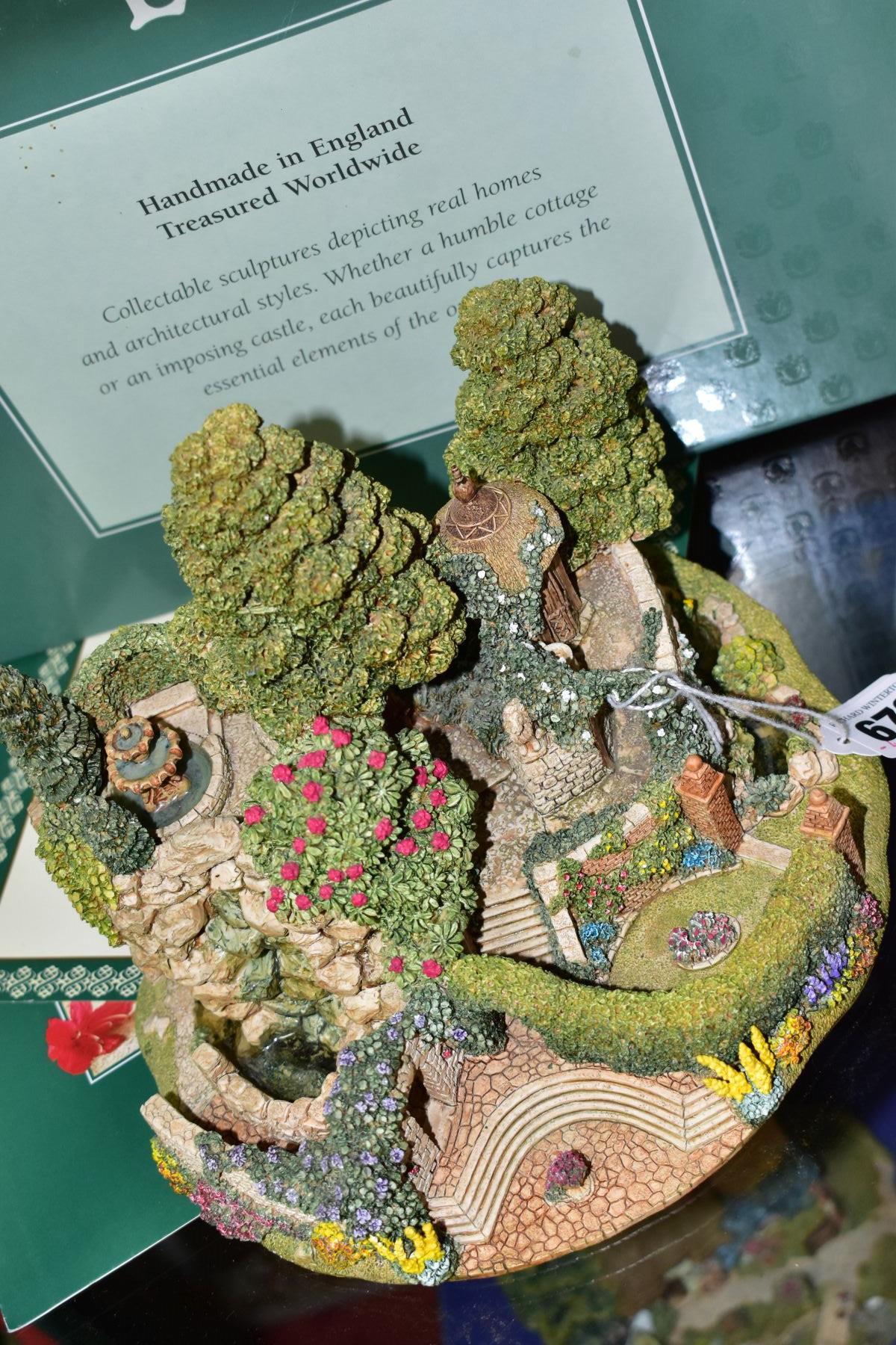 A BOXED LIMITED EDITION LILLIPUT LANE SCULPTURE, Tranquillity 813, No 1293/2500, with deeds, - Image 4 of 4