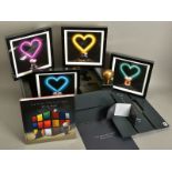 DOUG HYDE (BRITISH 1972) 'BOX OF LOVE', a limited edition box set comprising a 13cm bronze